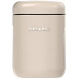 Siegwerk Vorratsdose CUBO M - 1,25 l - sand beach - hellbraun