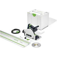Festool Tauchsäge TS 55 FEBQ-Plus-FS inkl. Führungsschiene FS 1400/2 + Systainer SYS 3 M 337