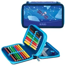Herlitz Doppeletui 23-teilig Cosmic Explorer