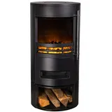 Eurom Orsa Elektrokamin 2 kW schwarz