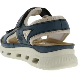 Rieker Keilsandaletten Damen Blau 39