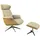 flexlux Relaxsessel FLEXLUX "Volden Fernsehsessel, verstellbarer Rücken- & Kopfstütze, drehbar", beige (sandy beige), B:83cm H:112cm T:125cm, 100% Polyester, Sessel, Relaxsessel, robuster Alu Fuß, Air Channels, hervorragender Komfort, Holzrahmen