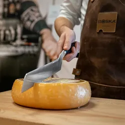 Boska Messer für halbharten Käse - 210 mm - Schwarz
