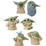 Actionfiguren Star Wars Mandalorian Baby Yoda Hasbro (5,5 cm) Hasbro