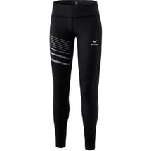 Erima Damen Race Line 2.0 lange Laufhose, schwarz, 34