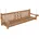 deluke TABEL Teak 3-Sitzer
