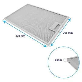Bosch Metall-Fettfilter 378x265mm