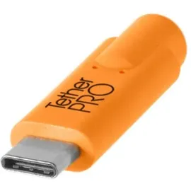 Tether Tools USB-C auf USB 3.0 Micro-B 4,6 m Orange