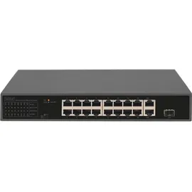 Digitus DN-95355 16+2 Port Fast Ethernet Unmanaged PoE