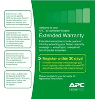 APC Extended Warranty - Serviceerweiterung - Zubehör (für 1,5