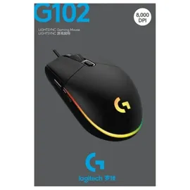 Logitech G102 Lightsync schwarz