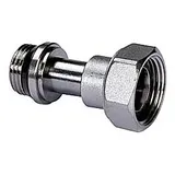 OPAL Ausgleichstülle R173X033 Messing verchromt, 1/2", selbstdichtend, mit Überwurfmutter