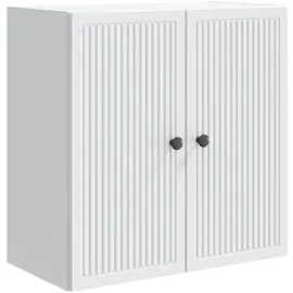 vidaXL Wandschrank 59 x 31 x 60 cm Weiß
