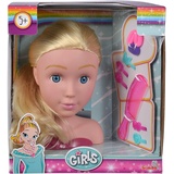 Simba 105560145 - Steffi Love Frisierkopf Girl mit Zubehör, Höhe: 19cm
