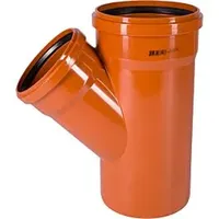 Ostendorf Kg Abzweig DN200/160/45° KGEA Einfachabzweig Kanalrohr Abwasserrohr