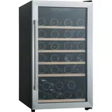 PKM Weintemperierschrank WKS52-2 Silber