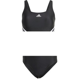 adidas Damen Bikini 3-Streifen schwarz - 34