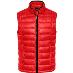 Daunenweste "JN1080" - 3XL - Rot