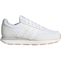 adidas Run 60s 3.0 Lifestyle Running Shoes-Low (Non Football), FTWR White/Chalk White/Crystal White, 39 1/3