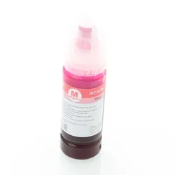 Kompatible Nachfüllflasche Tinte für Epson 107 Magenta für Ecotank ET18100 von ABC