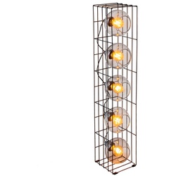 NÄVE Stehleuchte »Cesta«, BxL: 180 x 180 mm, ohne Leuchtmittel - schwarz