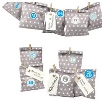 Frau Wundervoll Frau WUNDERVoll® DIY Adventskalender zum Befüllen Bescherung,