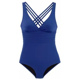 LASCANA Badeanzug Damen Blau 42 Cup B