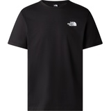 The North Face T-Shirt mit Label-Print Modell REDBOX Black, XXL