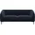 flexlux Couch Polyester 3-Sitzer Blau