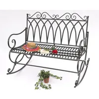 DanDiBo Ambiente DanDiBo Schaukelbank Metall 112x100x95 cm Gartenmöbel, Gartenbänke