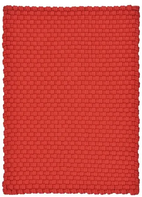 pad Outdoorteppich Uni 170 x 240 cm Polypropylen Rot