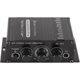Tragbarer 12v-stereo-verstärker, Klare Klangqualität, Mini Für Auto, Motorrad, Zuhause, Ak270