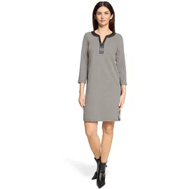 Betty Barclay Kleid Shirtkleid Schwarz/Weiß 48