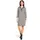 Betty Barclay Kleid Shirtkleid Schwarz/Weiß 48
