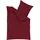 Traumschlaf Uni Biber bordeaux 200 x 200 cm + 2 x 80 x 80 cm