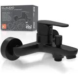 Eisl Wannenfüllarmatur Claudio Schwarz Matt