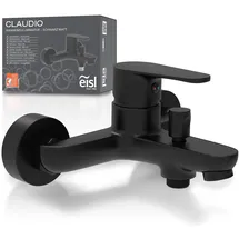 Eisl Wannenfüllarmatur Claudio Schwarz Matt