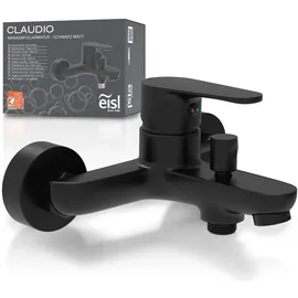 Eisl Wannenfüllarmatur Claudio Schwarz Matt