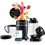 Gourmetmaxx Mr Magic Mixer Standmixer Smoothie Maker 18-teilig