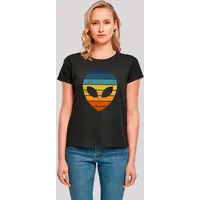 F4NT4STIC Alien Sonnenuntergang Retro in schwarz | Gr.: XL