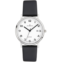 Dugena Zenit Classic Line ( 4460727 ) Armbanduhr Lederband 35mm | eUVP 119 €