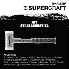 Halder Schonhammer SUPERCRAFT 60 mm
