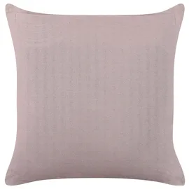 Beliani Kalmia Dekokissen 45 x 45 cm Rosa