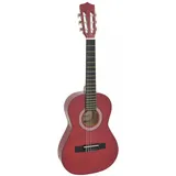 Dimavery AC-303 Klassikgitarre 1/2, rot