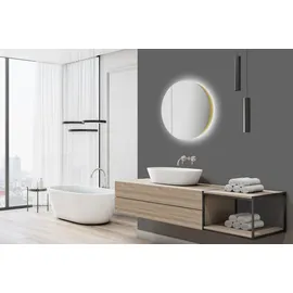 DSK Talos 60 cm gold/weiß mit LED