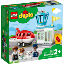 LEGO Duplo Flugzeug und Flughafen 10961