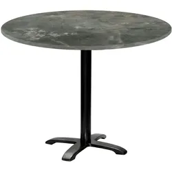Restootab Tisch Bazila Ø110cm - Modell metallisierter Stein