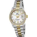 Lotus Edelstahl Damen Uhr Armbanduhr silber gold Luxus Elegant Classic UL18978/1