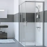 Hüppe Classics 2 EasyEntry Viereck Gleittüreckeinstieg 2-teilig,