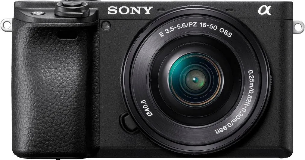 SONY Systemkamera "ILCE-6400LB - Alpha 6400 E-Mount" Fotokameras schwarz Systemkameras